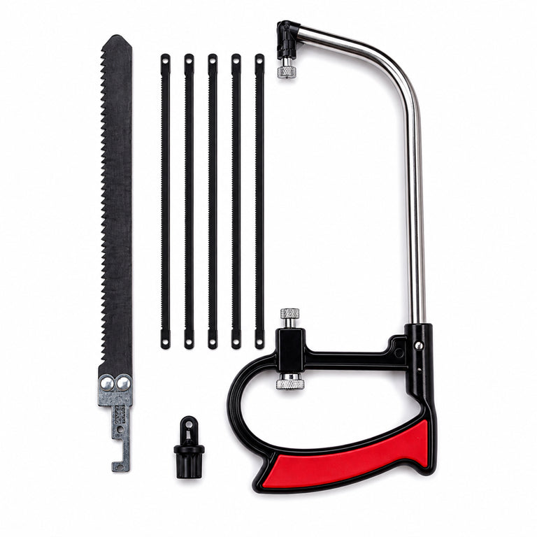 Set Fierăstrău Bomfaier DUOGUO 12 Inch cu 5 Lame Interschimbabile, pentru Lemn și Metal