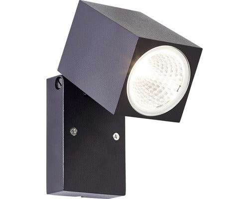 Aplica Cu Led Integrat Burk 6w 510 Lumeni, Pentru Exterior Ip44, Negru