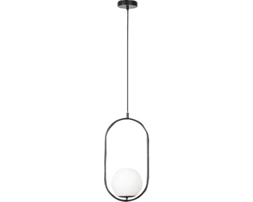 Pendul Ghita E27 Max. 1x20w, Alb/negru