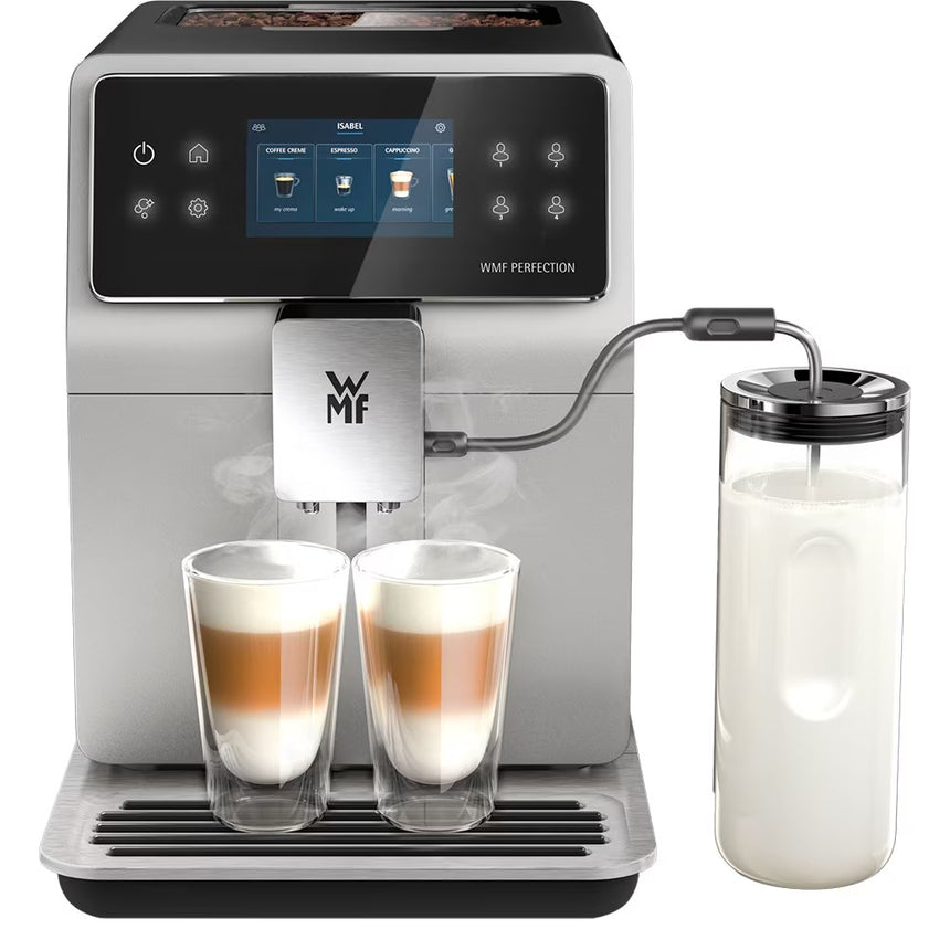 Espressor Automat WMF Perfection 760 CP823A10,2l, 1500W, 15 bar, Argintiu-Negru