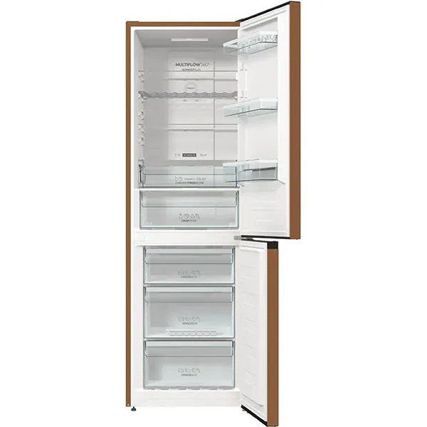 Combina frigorifica GORENJE61 NRK6192ACR4, No Frost Plus, 300 l, H 185 cm, Clasa E, Cupru
