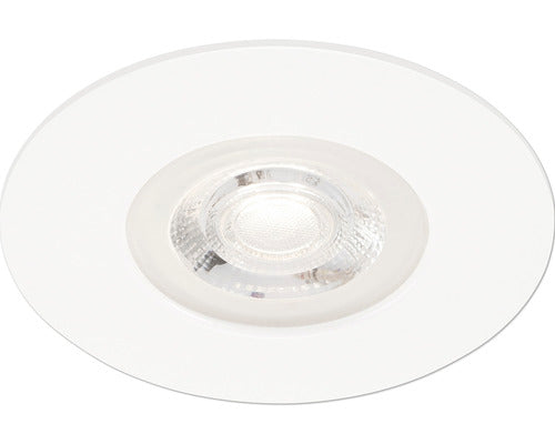 Spot Led Incastrat Kulana 5w 460 Lumeni, Lumina Calda Variabila, 3000k, Ø90 Mm, Alb