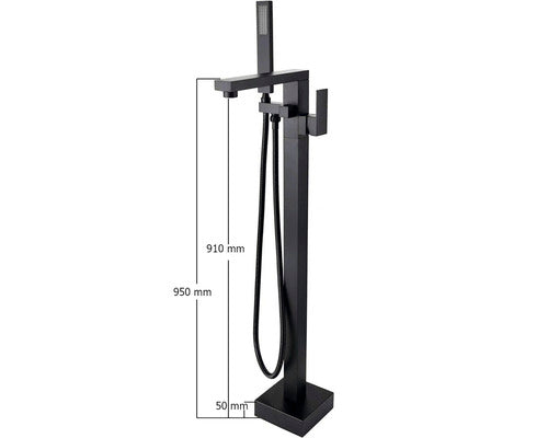 Baterie cada freestanding FF001 negru