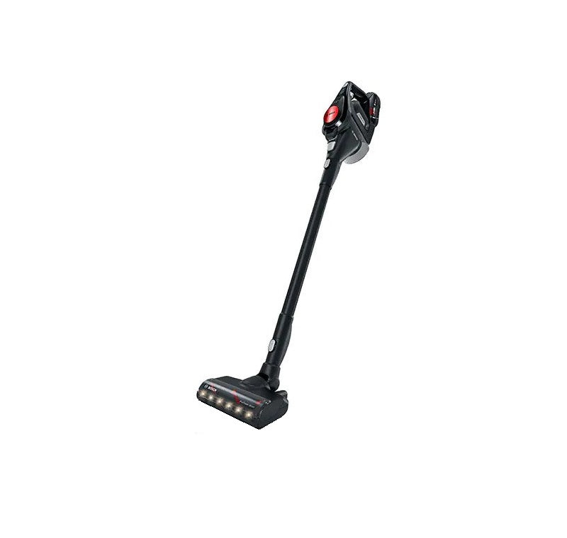 Aspirator Vertical BOSCH Unlimited Gen2 Serie 8 BCS82POW15, 0.4l, 18V, Autonomie maxima 45 min, motor TurboSpin, Negru