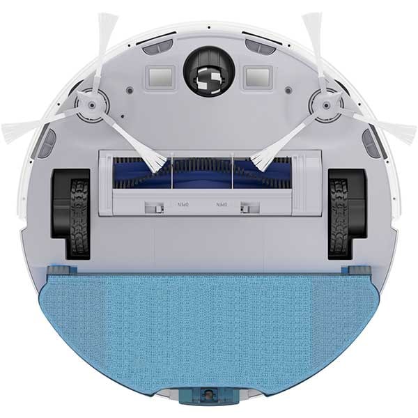 Robot de aspirare Rowenta X-Plorer Serie 95 Total Care RR7987WH, 75W, 0.5l, autonomie max 225 min, Navigatie laser, functie mop, alb