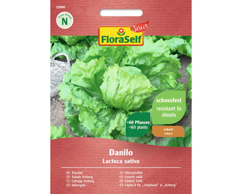 Seminte De Salata Eisberg Danilo Floraself Select, 150 gr