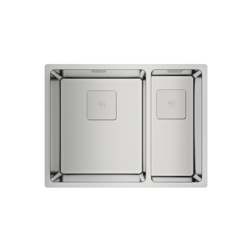 Chiuveta de bucatarie Teka FLEXLINEA RS15 2B 580, 2 cuve, Top & Flush, inox