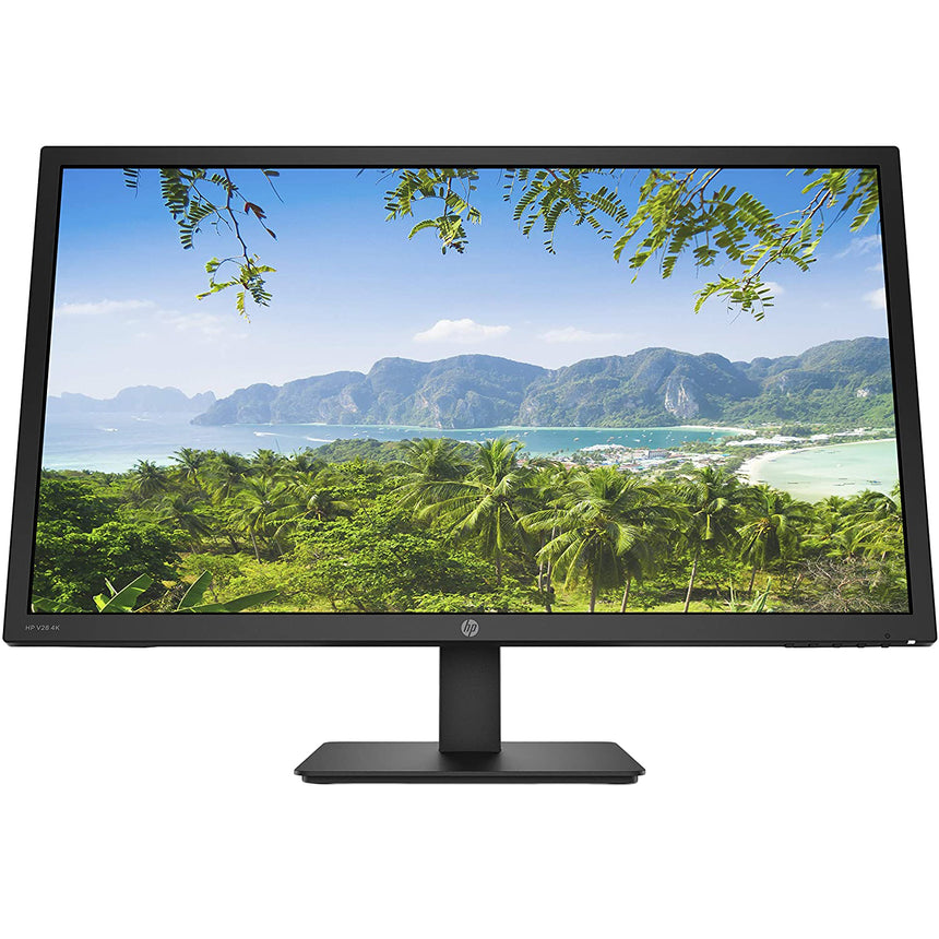 Monitor LED 4K HP V28, 28", UHD 4K, TN, HDMI, DisplayPort, VESA, 1000:1, 1ms