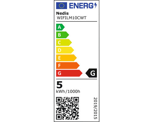 Lampa De Veghe Cu Led Q-link 25lm, Senzor De Miscare, Fara Baterii, Alb, Pachet 2 Bucati