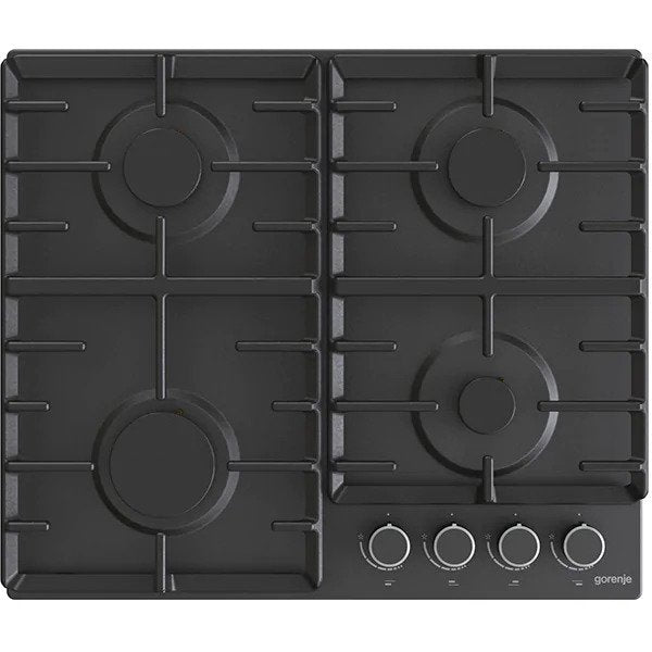 Plita incorporabila GORENJE G642AB, 4 arzatoare, Negru