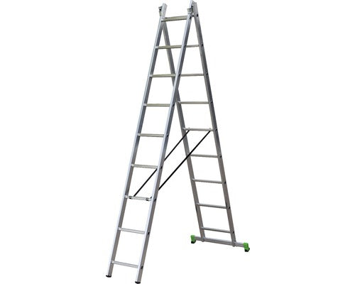 Scara Multifunctionala Classik Aluminiu 2x9 Trepte