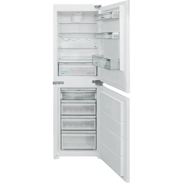 Combina Frigorifica Incorporabila SHARP SJ-BE227T0XS-EU, 229 l, H 177 cm, Clasa E, Alb
