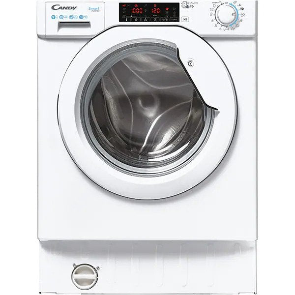 Masina de spalat rufe incorporabila Candy CBWO 49TWME-S, 9 kg, 1400rpm, Motor inverter, Mix Power System +, Hygiene program, Clasa A, Alb