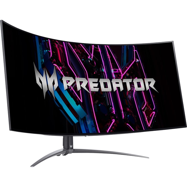 Monitor Gaming Curbat OLED ACER Predator X45, 44.5", UWQHD, 240Hz, AMD FreeSync Premium, HDR10, Clasa G, Negru