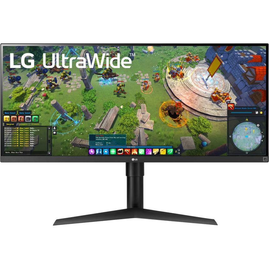 Monitor Gaming LED IPS LG UltraWide 34'', Full HD, 75Hz, 1ms, VESA Display HDR 400, Display Port, HDMI, USB-C, 34WP65G