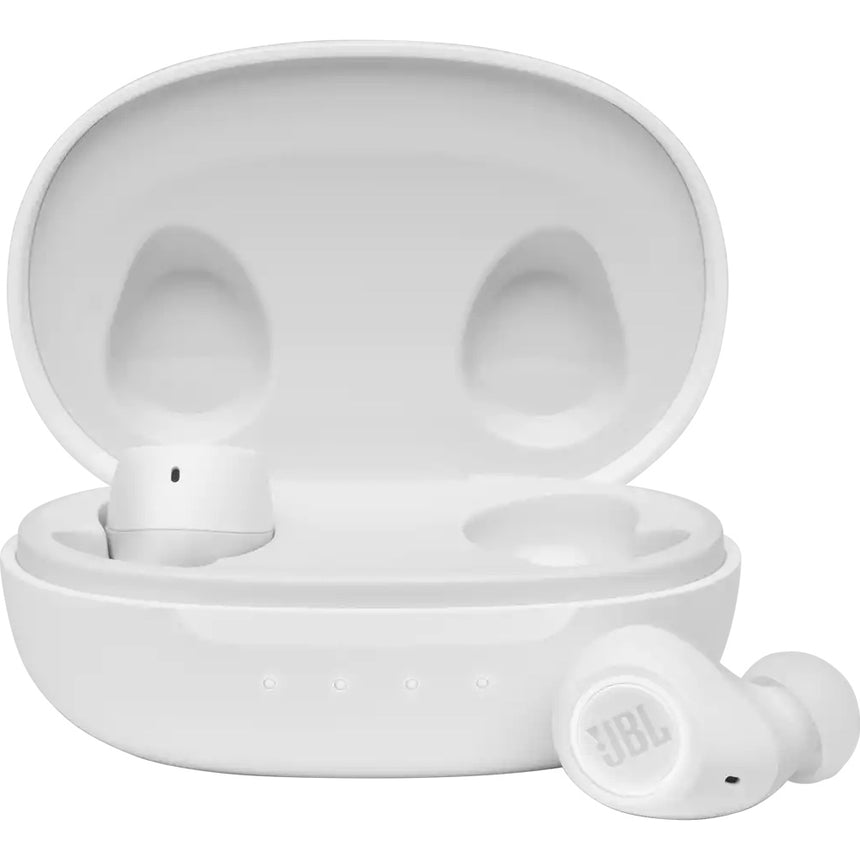 Casti Audio In Ear JBL Free II, True Wireless, Bluetooth, Autonomie 6 ore, Alb