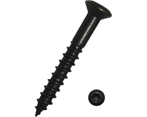 Holsuruburi Cu Cap Semibombat Torx Dresselhaus 3, 5x25 Mm Din95 Otel Brunat, 200 Bucati