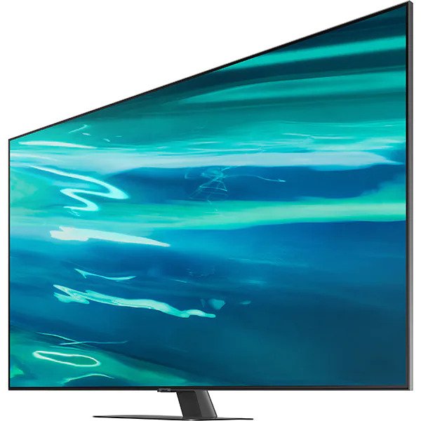 Televizor Samsung QLED 55Q80A, 138 cm, Smart, 4K Ultra HD, 100Hz, Clasa G