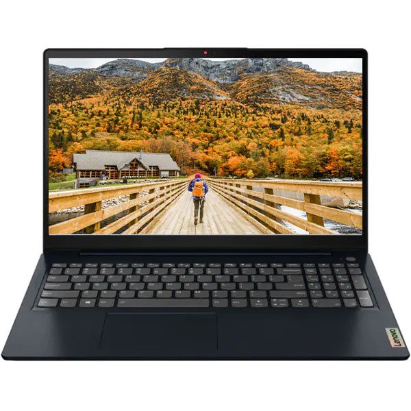 Laptop LENOVO IdeaPad 3 15ALC6, AMD Ryzen 5 5500U pana la 4 GHz, 15.6" Full HD, 8GB, SSD 256GB, AMD Radeon Graphics, Free Dos, Albastru