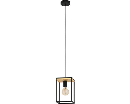 Pendul Libertad E27 Max. 1x40w, Negru/lemn