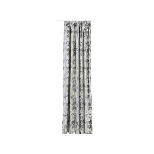 Draperie cu rejansa Fusion, albastru, efect umbrire, 140x245 cm