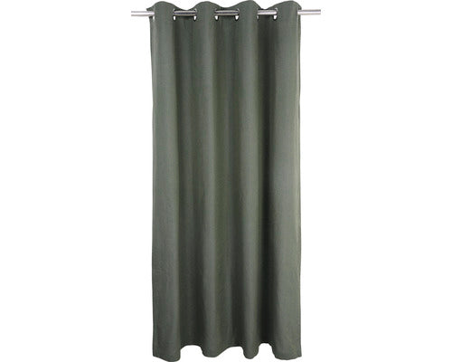 Draperie Cu Inele Eyelet Verde 140x260 Cm