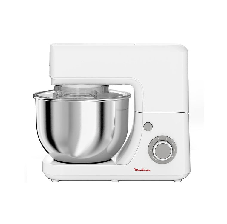 Robot de bucatarie Moulinex MasterChef Essential QA150110, 800 W, 6 viteze + Puls, Bol 4.8 l, Alb
