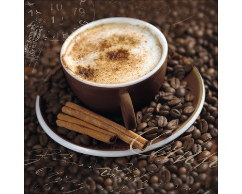 Tablou Sticla Mocca I 20x20 Cm