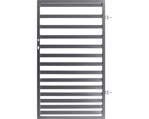Poarta Pietonala Polbram Tulisa Otel Galvanizat 90x150 Cm Deschidere Dreapta Antracit