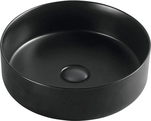 Lavoar Rotund cu Montaj pe Blat, Sanotechnik, K422B, Negru