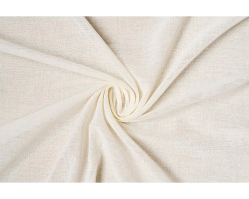 Perdea Cu Inele Ecco, Poliester Reciclat, Uni Crem 300x245 Cm