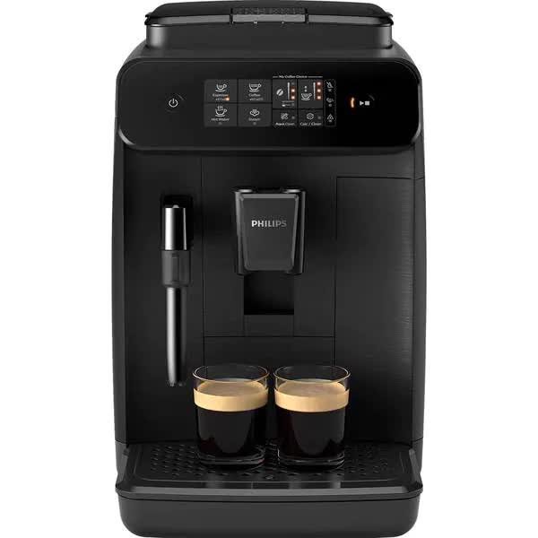 Aparat de cafea automat, Philips, Series 800 EP0820/00, Cu spumant lapte, Negru