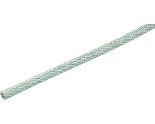 Cablu Sufa Otel Zincat Pösamo Ø3-5 Mm, Inel 10m, Cu Manson De Plastic
