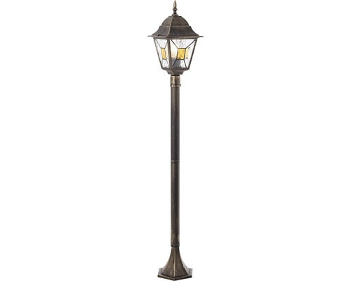 Stalp Pitic Janel E27 Max. 1x60w, 112 Cm, Pentru Exterior Ip44, Negru/auriu