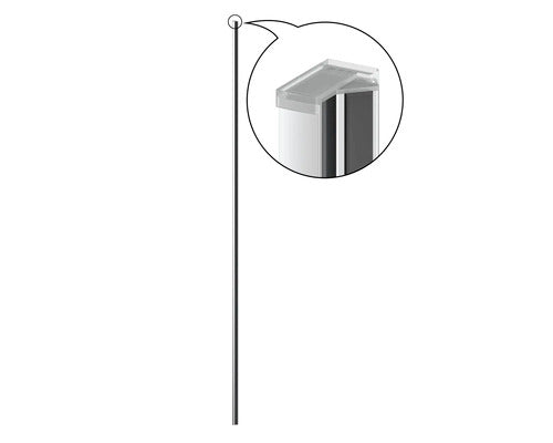 Profil Opritor Form&style Modena 1950 Mm Crom