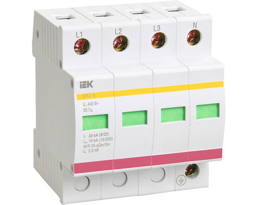 Descarcator Pentru Supratensiune Iek 4p 400v Max. 40ka