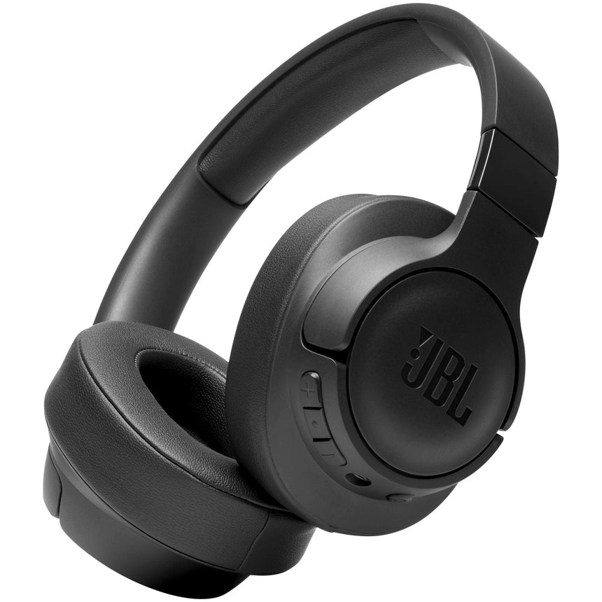 Casti audio wireless over-ear JBL Tune 710BT, Bluetooth, Baterie 50H, Pure Bass Sound, Microfon, Negru