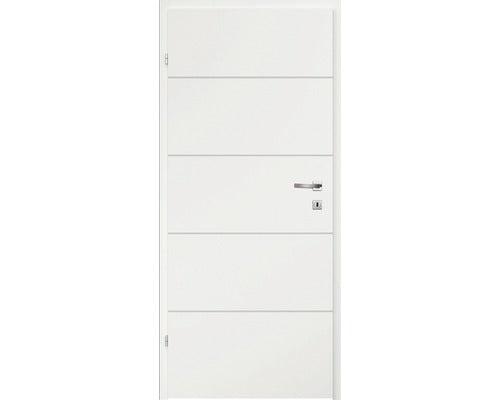 Foaie De Usa, Classen Alba Linea 1.1 Mdf 203.5x84.4 Cm, Stanga, Alb