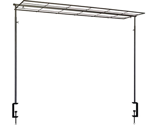 Masa Decorativa De Agatat Cu Rafturi Lafiora H 41 Cm, Negru