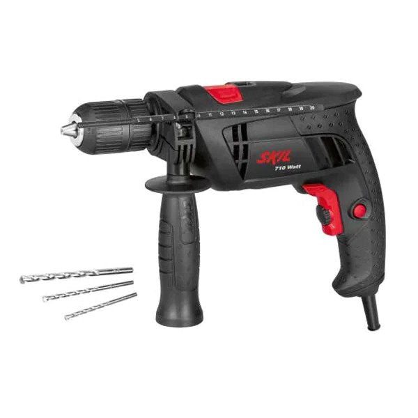 Masina de gaurit si insurubat (bormasina) SKIL 6290AA, 710W, 2700RPM, mandrina rapida 13mm, Percutie, Negru