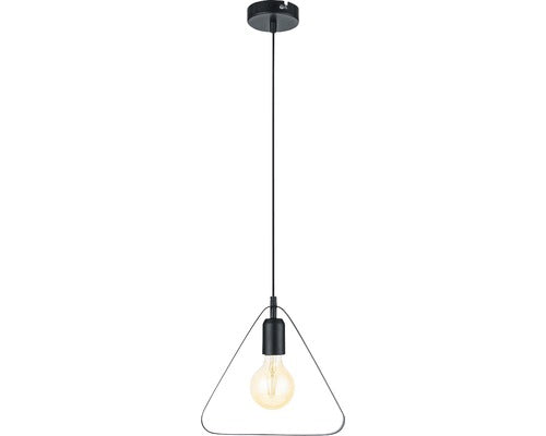 Pendul Bedington E27 Max. 1x60w, Forma Triunghiulara, Negru