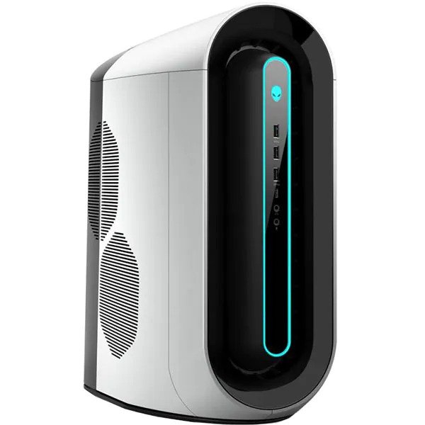 Sistem Desktop Gaming DELL Alienware Aurora R10, AMD Ryzen 5 5600X, 16GB, SSD 512GB, Windows 10 Pro, Lunar Light