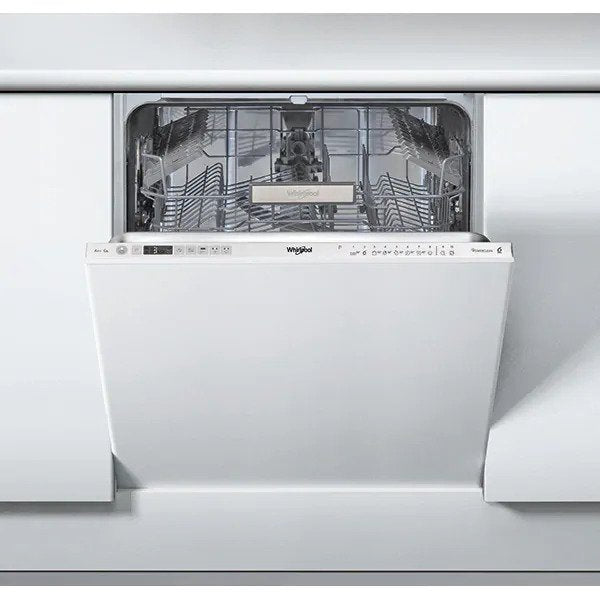 Masina de spalat vase incorporabila WHIRLPOOL WKIO3T12365P, 6th sense, 14 seturi, 10 programe, 60 cm, clasa A++, Alb