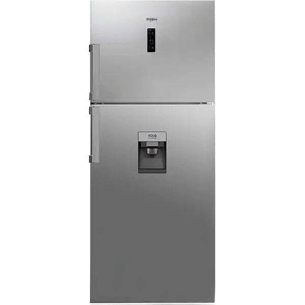 Frigider cu doua usi WHIRLPOOL WT70E 831 X AQUA, Total No Frost, 419 l, H 180 cm, Clasa F, Inox