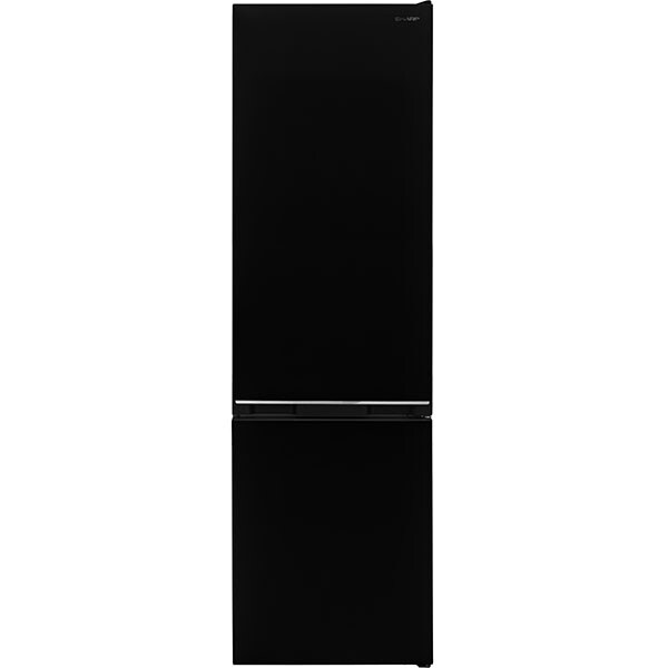 Combina frigorifica SHARP SJ-BA05DMXBE-EU, AdvancedNoFrost, 270 l, H 180 cm, Clasa A++, Negru