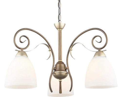 Candelabru Nobile E27 Max. 3x40w, Maro Antic