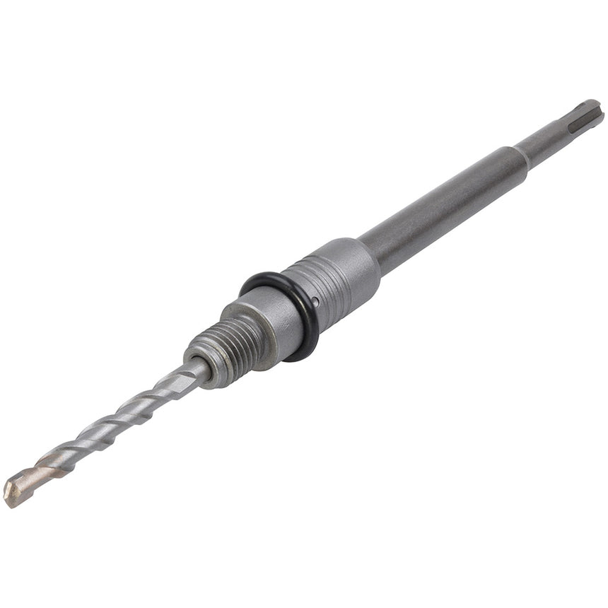 Adaptor pentru carote SDS Plus Wolfcraft 5425000, burghiu de centrare, lungime 220 mm