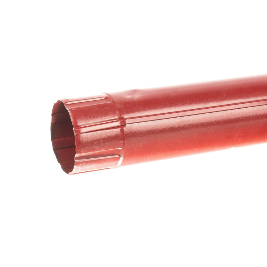 Burlan Metalic PRECIT 4 m Ø 90 mm Rosu Oxid RAL 3009