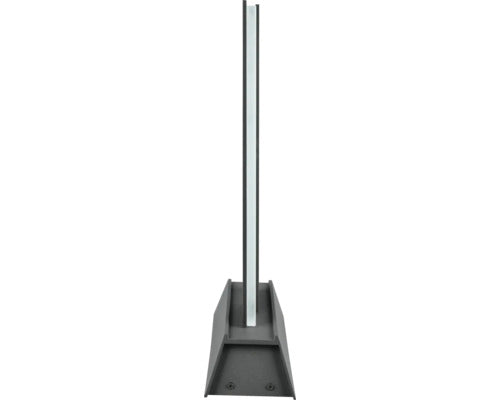Stalp Pitic Cu Led Integrat Mariza 13w 1300 Lumeni, 50 Cm, Pentru Exterior Ip65, Antracit
