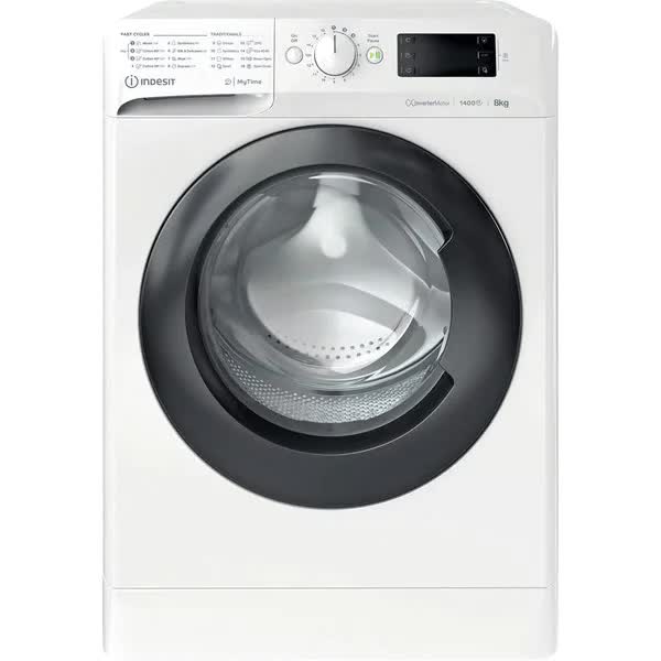 Masina de Spalat Rufe Frontala INDESIT MTWE 81484 WK EE, 8 Kg, 1400 rpm, Clasa C, Alb